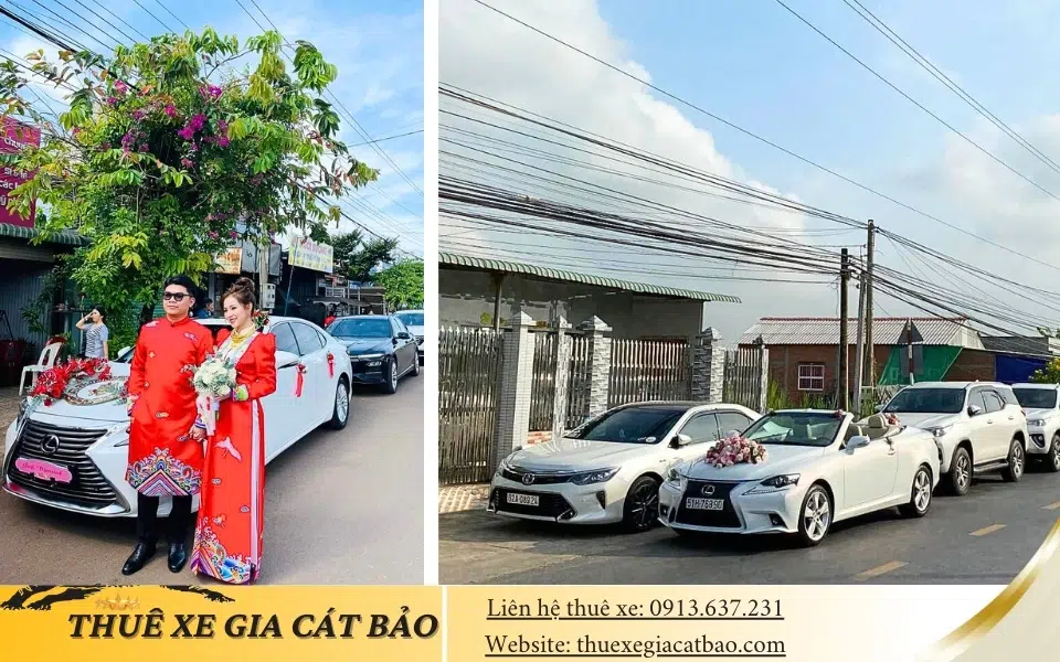 Địa chỉ xe hoa đám cưới rước dâu uy tín