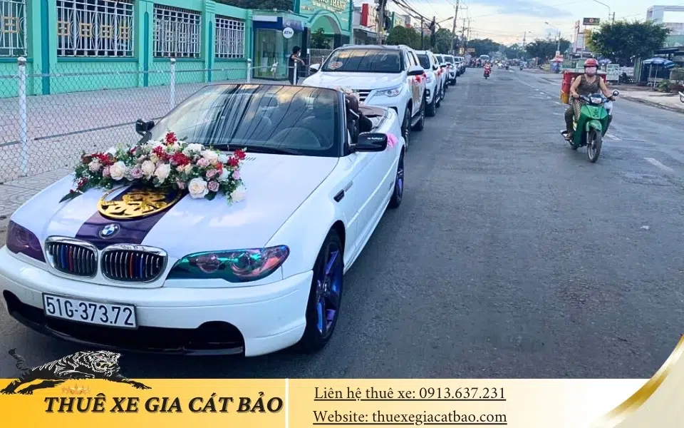 Giá thuê xe hoa sang tại TPHCM bao nhiêu
