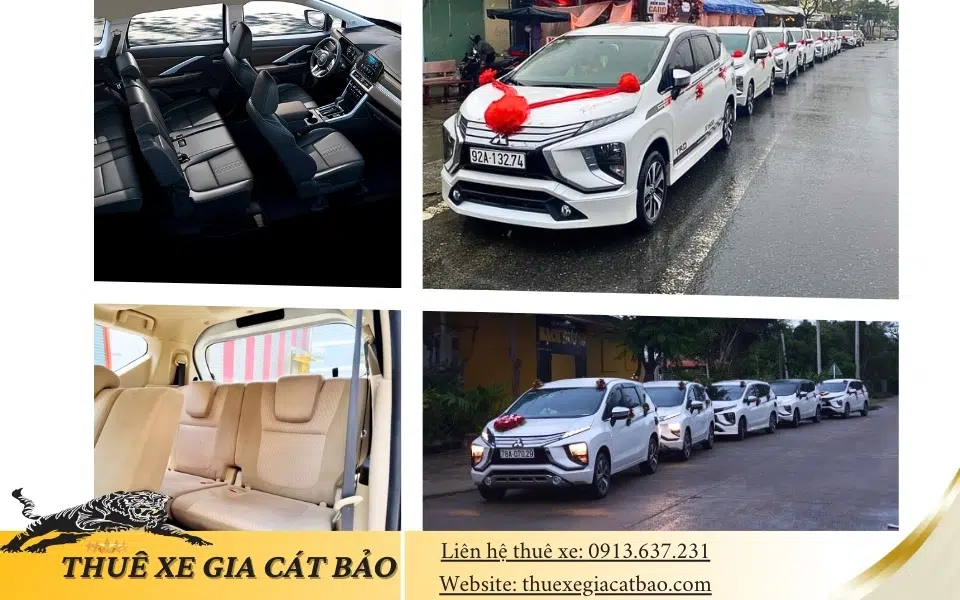 thuê hoa xe cưới 7 chỗ TPHCM