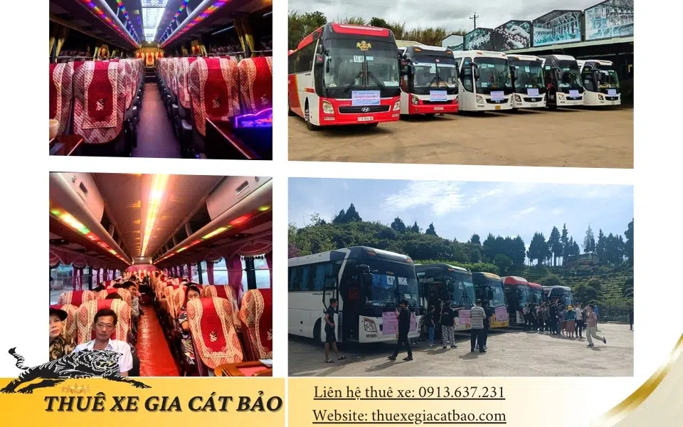 đặt xe hoa đám cưới rước dâu 45 chỗ
