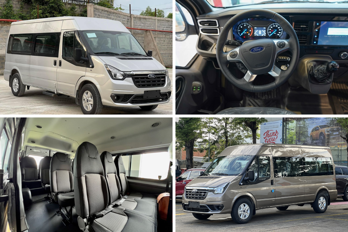 Thuê xe 16 chỗ Ford Transit đi Đà Lạt