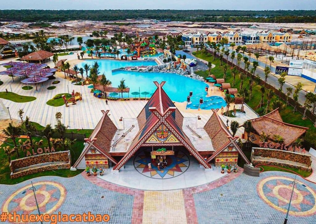 Tropicana Park Hồ Tràm - đây là KDL được nhiều gia đình chọn làm nơi vui chơi cho trẻ em trong những ngày nghỉ